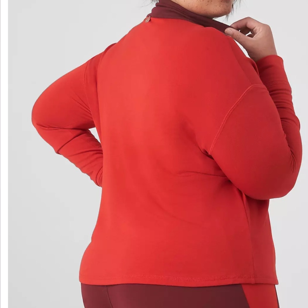 Lane Bryant Cozysoft Half Zip Pullover - Picture 2 of 2